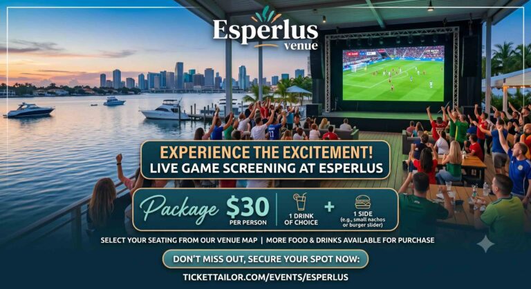 Catch the Big Game Live at Esperlus!
